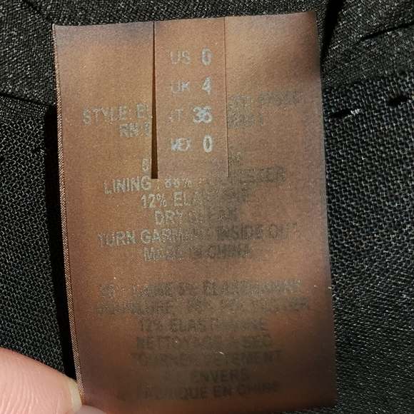 ELIE TAHARI - Black Alma Jacket - Picture 6 of 8